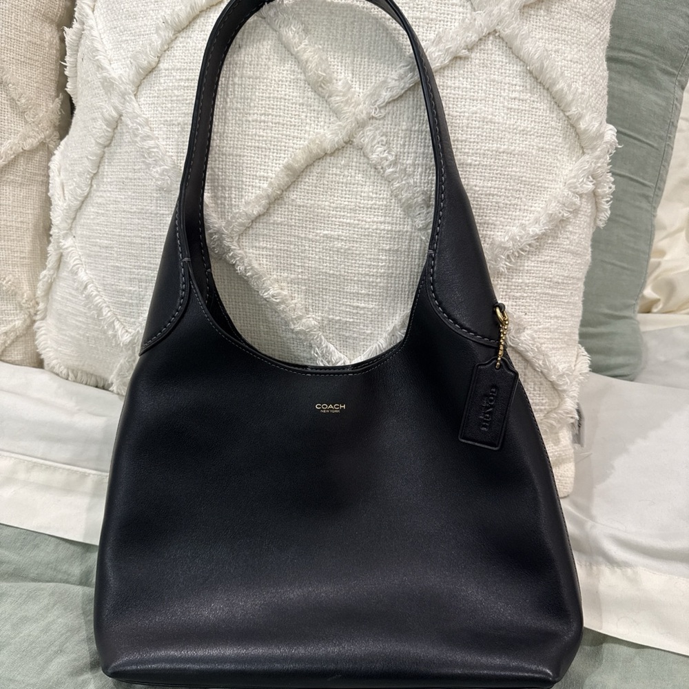 COACH Brooklyn Black Shoulder Bag 28